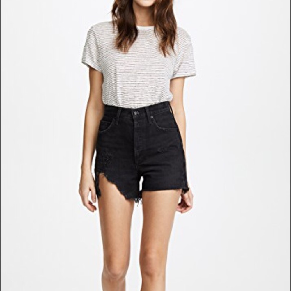 Agolde The Dee Ultra High Rise Shorts Size 26